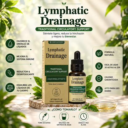 LYMPHORIA® - Elimina líquidos retenidos y recupera tu ligereza en solo 14 días